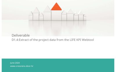 New deliverable on the cross renoHome project has been released – Extract of the project data from the LIFE KPI Webtool