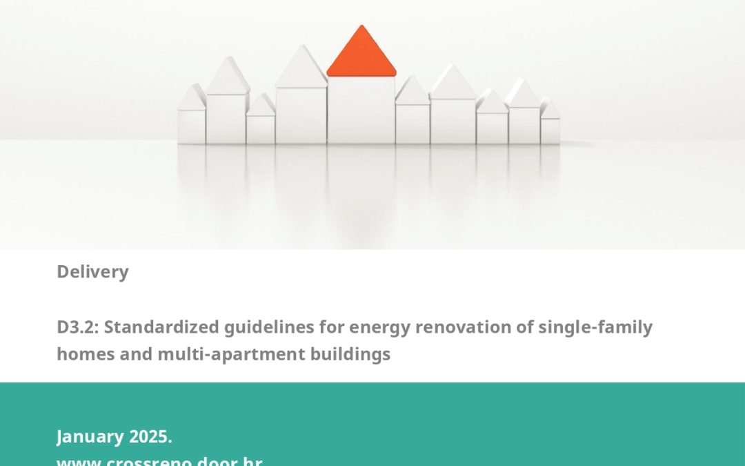 New Standardized Guidelines for Energy Renovation Now Available