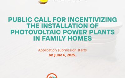Public Call Open for Co-Financing of Solar Power Plants on Family Homes