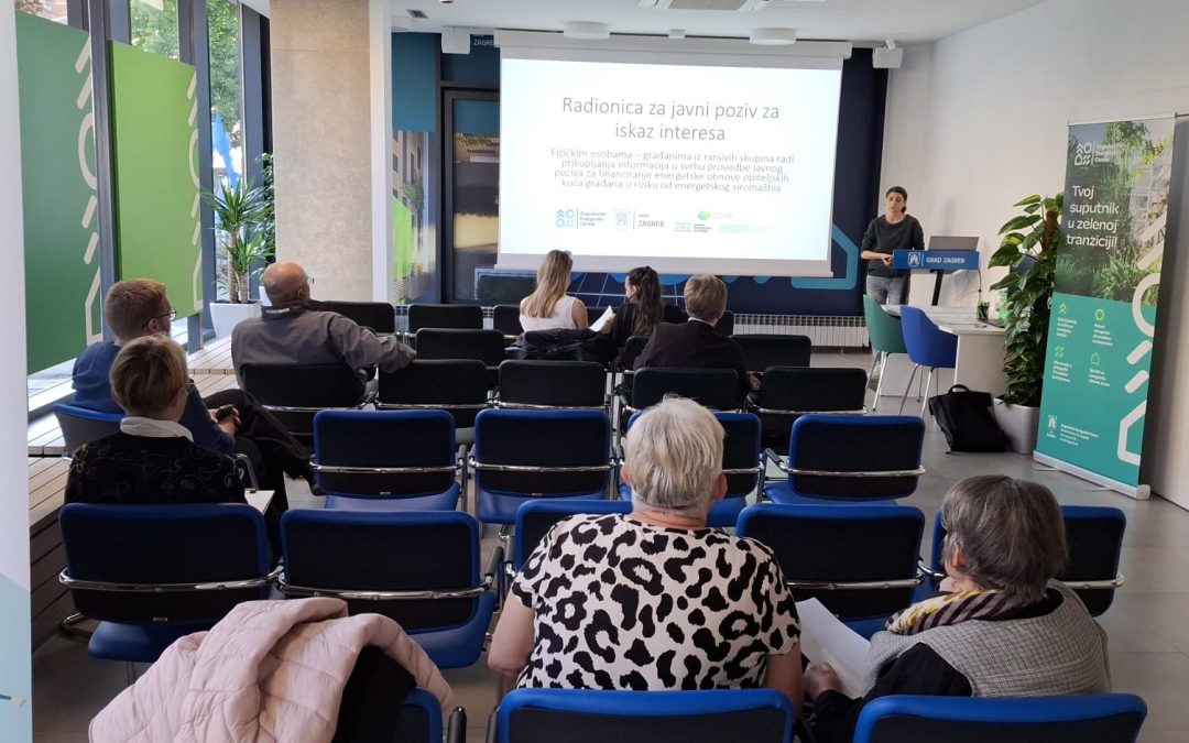 Održana radionica u ZEC-u o energetskoj obnovi za energetski ranjive građane