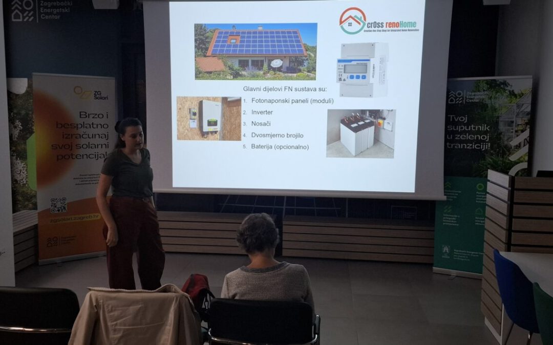 Presentation on New Public Calls for Co-Financing of Solar Power Plants Held at the Zagreb Energy Centre