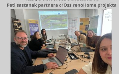 Održan peti sastanak partnera crOss renoHome projekta: novi koraci prema jednostavnijoj energetskoj obnovi doma